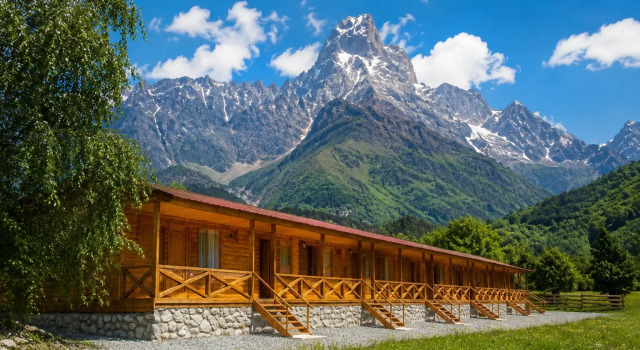 Ushba Hill Panoramic Lodge Becho Hotel, Prenota Hotel Mestia Samegrelo Zemo-Svaneti
