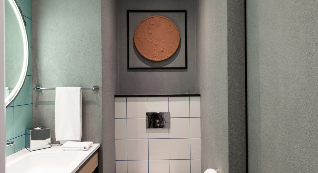 Standardní Dvoulůžkový s manželskou postelí pokoj a výhledem na město Hotel Hampton Perm