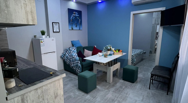 Apartment Cool Blue Interior self check-in, Book Lejlighed Jerevan Armenien