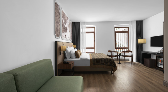 Двухместный Люкс с диваном Делюкс Akka Suites Taksim-Special Class