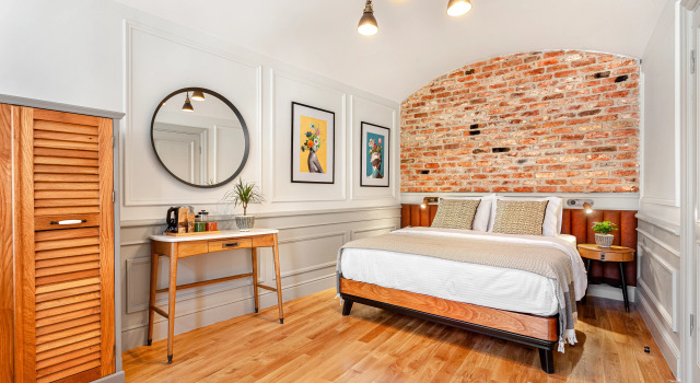 Четырёхместный люкс с 2 комнатами с красивым видом из окна World House Boutique Hotel Galata