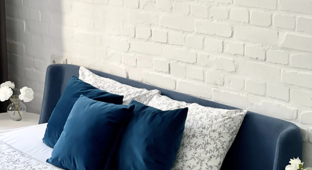 Двухместный номер Standard с балконом Квартира White Cozy Home