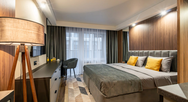 Uyutnye Nochi Apartments, Rezervovat Apartmán Hotely v Petrohrad s parkováním, poblíž Bukharestskaya Metro Station, Parkování