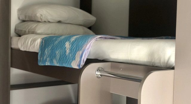 Кровать в общем номере Хостел Nw Hostel