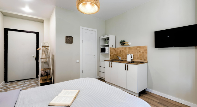Uyutnaya Studiya Flat, Prenota Appartamento Hotel a Tatarstan con parcheggio, Parcheggio