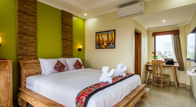 Superior Dvoulůžkový s manželskou postelí pokoj s balkonem a a výhledem Mejore Beach Hotel