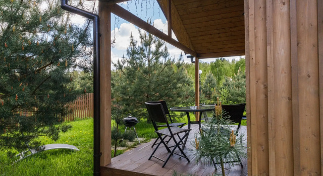 47m v lesnoy zone ryadom so Zvenigorodom Private House, Rezervovat Rekreační dům Chaty v Zvenigorod, Chalupa