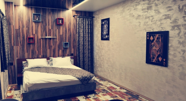 Люкс с балконом Гостeвой дом Diamant Hotel