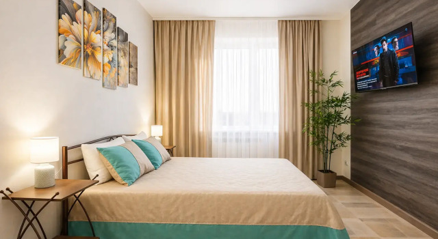Dvukhkomnatnaya Na Mezhdurechye Flat, Buchen Sie Ferienwohnung Ussurijsk Region Primorje