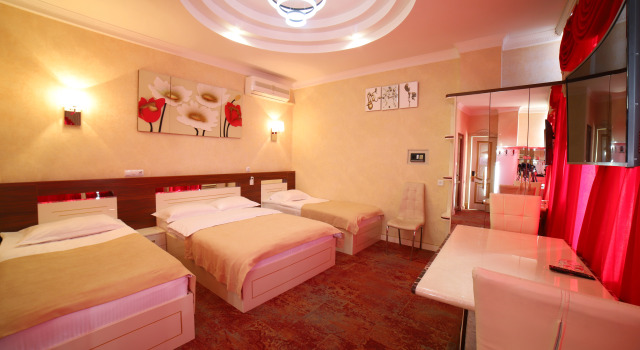 Четырёхместный номер Economy Hotel Agava