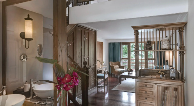Люкс Дуплекс с 2 комнатами Отель Santiburi Koh Samui