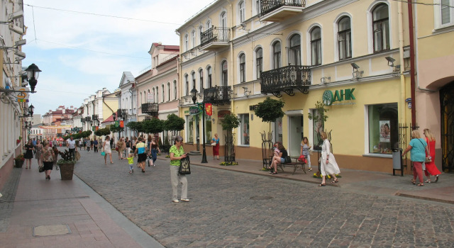 In The Center Of Grodno On Sovetskaya Apartments, Buchen Sie Ferienwohnung Hotels in Hrodsenskaja Woblasz mit Parkplatz, Parkplätze