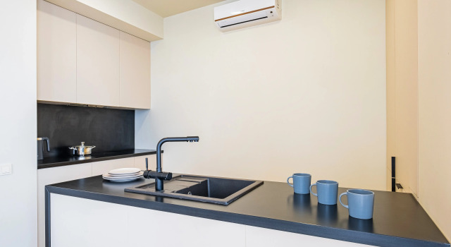 3 rooms with Terrace Apartment with sea view Seven Hotel