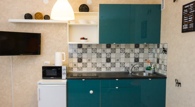 Квартира Студия 26,7 м² 2 Кровати, Забронировать Апартаменты/квартира Отели Нижнего Новгорода с парковкой, Парковка