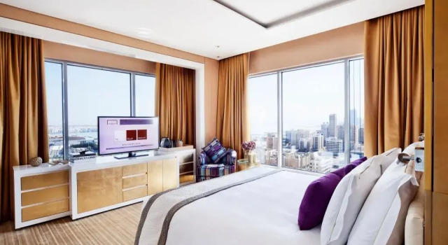 Люкс Deluxe с видом на море The Domain Bahrain Hotel and Spa