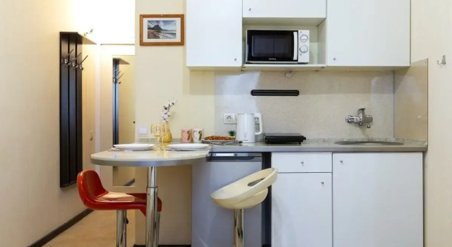 Life Apartments Flat, Buchen Sie Ferienwohnung Hotels in Oblast Moskau mit Parkplatz, Parkplätze