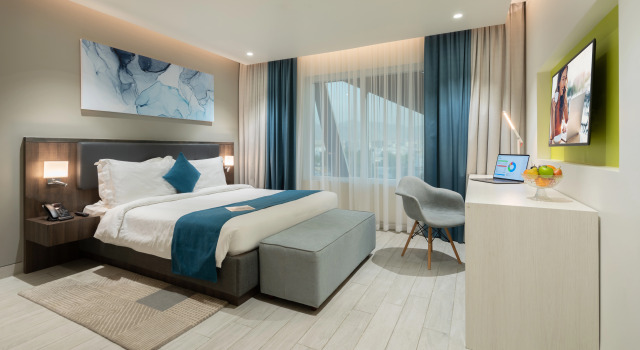 Двухместные апартаменты Executive c 1 комнатой Apartment hotel Citadines Al Ghubrah Muscat
