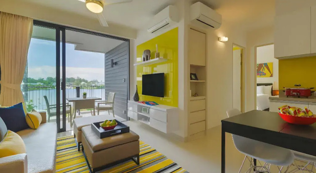 Лофт Water с 2 спальнями с балконом Отель Cassia Phuket, part of Banyan Group