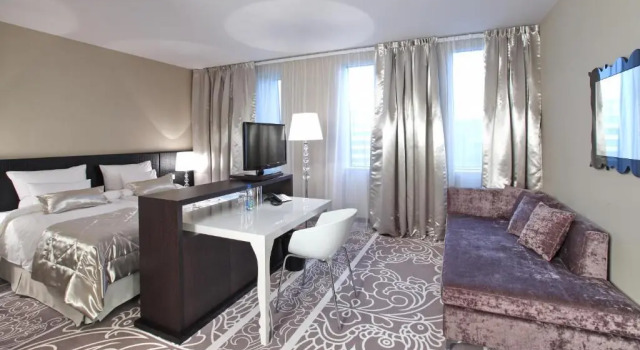 Двухместный номер Deluxe с видом на город Zijin Hotel Belgrade