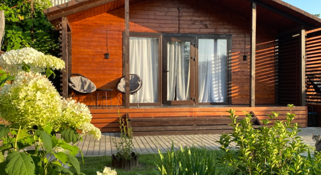 Четырёхместный коттедж с красивым видом из окна База отдыха San Siro cottage house