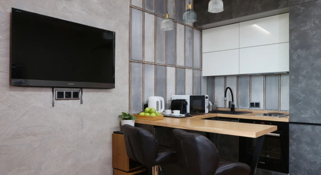 Wood&Stone Studio Apartments, Boek Appartement Hotels in Irkoetsk met parkeren, Parkeren