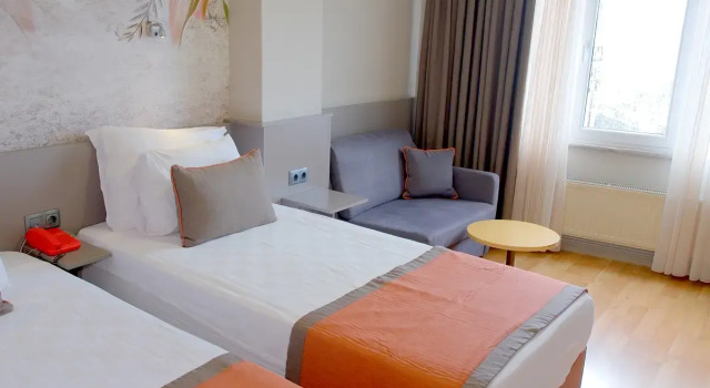 Двухместный номер с видом на море Benler Otel Laleli ISTanbul