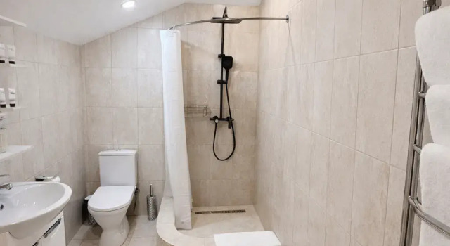 Двухместный номер Deluxe Мансарда с панорамным видом Гостевой дом Eva Apartments