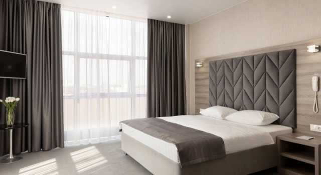 Двухместный номер Deluxe с видом на город Отель Параллель Parallel Congress by Stellar Hotels