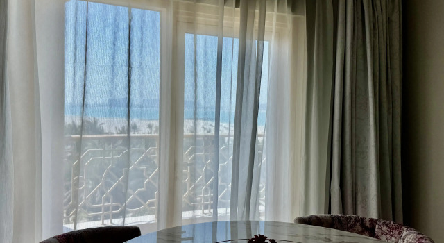 Апартаменты c 1 комнатой с балконом и с красивым видом из окна Апарт-отель Al Hamra Palace At Golf&Sea
