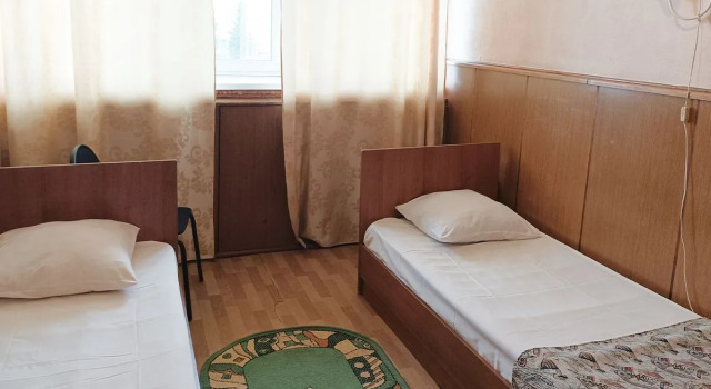 Кровать в общем номере Отель Smart Hotel KDO Канск