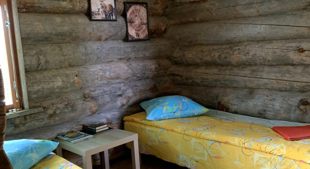 Коттедж с балконом и с красивым видом из окна Гостевой дом