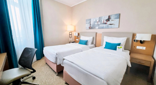 Двухместный номер Superior с видом на город Отель Hayat Hospitality Oskemen