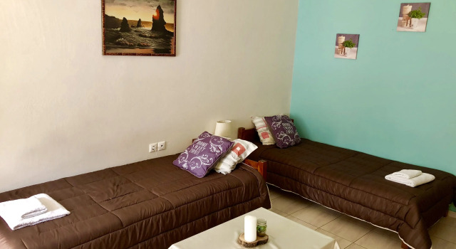 Апартаменты с красивым видом из окна Menelaos Family Apartments