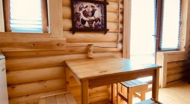 Двухместный номер Deluxe с балконом и с видом на город Гостевой дом Теремок
