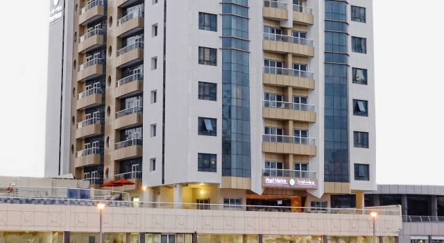 Апартаменты Deluxe с 2 комнатами с видом на город Отель Pearl Marina