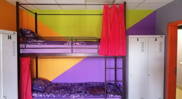 Bett im Wohnheim (Männerwohnheim) Hostel Meridian