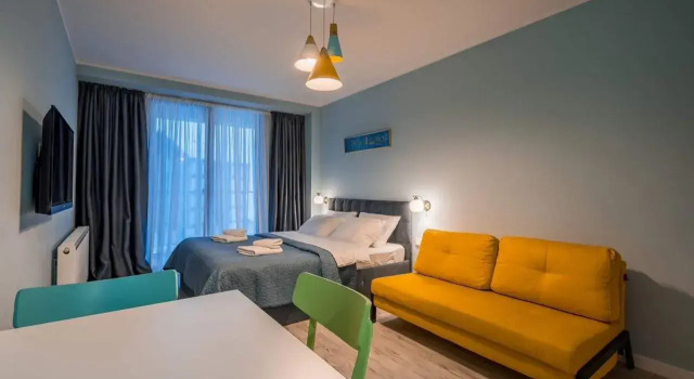 Апартаменты Welcome Flat in New Gudauri, Loft 1, RedCo, Забронировать Апартаменты/квартира Отели Гудаури с бассейном, Бассейн