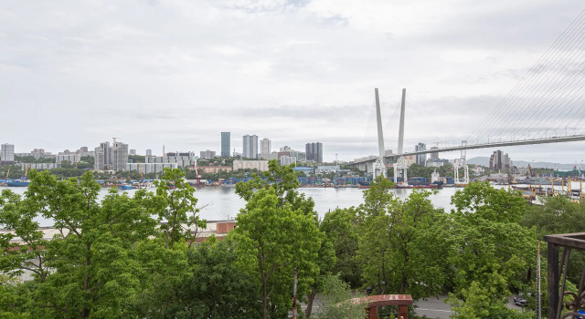 Квартира в центре с видом на мост