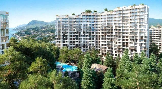 Uyutnaya Yevro-Dvushka na Beregu Yubk Flat, Varaa Huoneisto Asunnot kohteessa Krim, Huoneisto