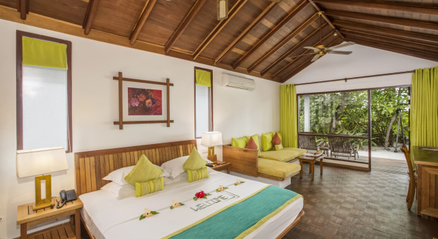 Двухместная вилла Deluxe Sunset NH Collection Maldives Reethi Resort