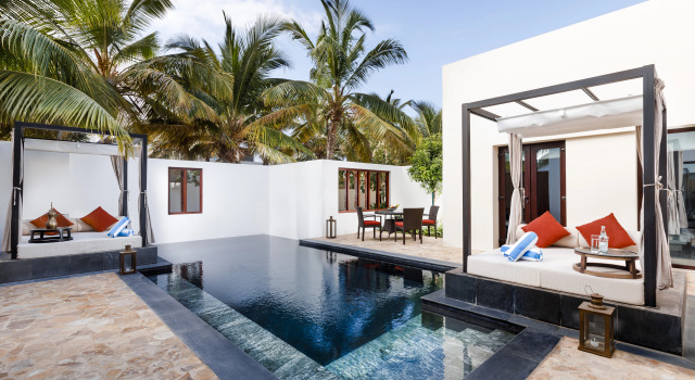 Вилла Pool с 2 комнатами с видом на сад Курортный отель Al Baleed Resort Salalah by Anantara