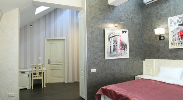 Двухместный номер Paris deluxe с видом на город Бутик-отель  Абсолют