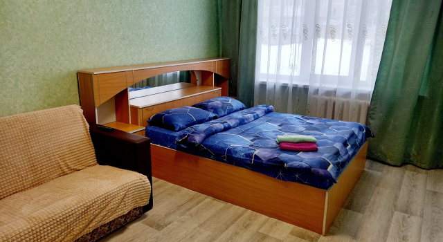 Na Kommunisticheskoy 73 Flat, Rezerwuj Apartament Hotele w Republika Komi z parkingiem, Parking