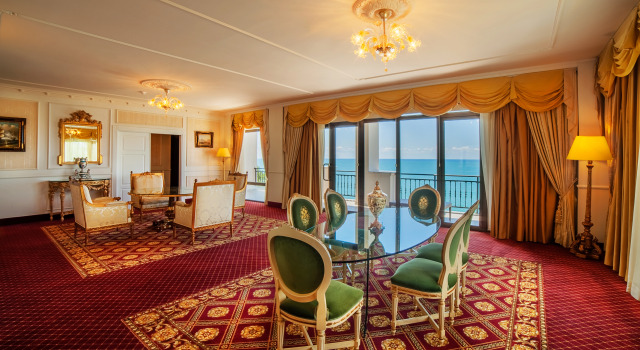 Двухместный люкс Presidential Dolce Vita с балконом и с красивым видом из окна Kobuleti Georgia Palace Hotel & Spa
