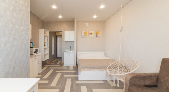 Rest Salute with a swing Apartments, Book Apartment Hotels in Tyumen Region with Parking, Parking