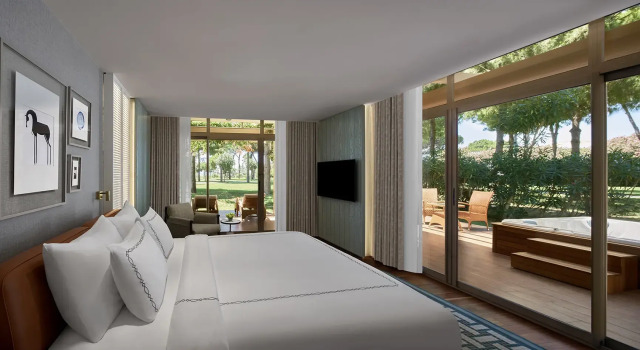 Двухместный люкс с балконом и с видом на сад Gloria Serenity Resort - All Inclusive