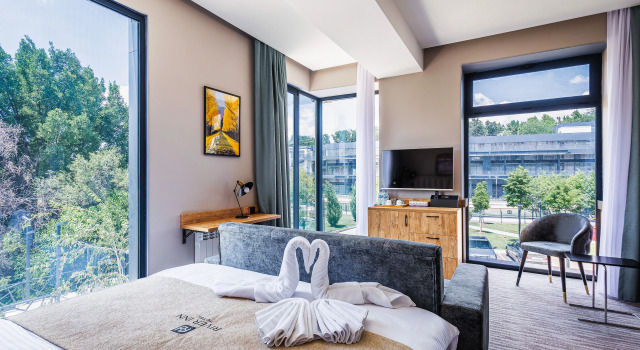 Двухместный номер Standard с красивым видом из окна Отель River Inn