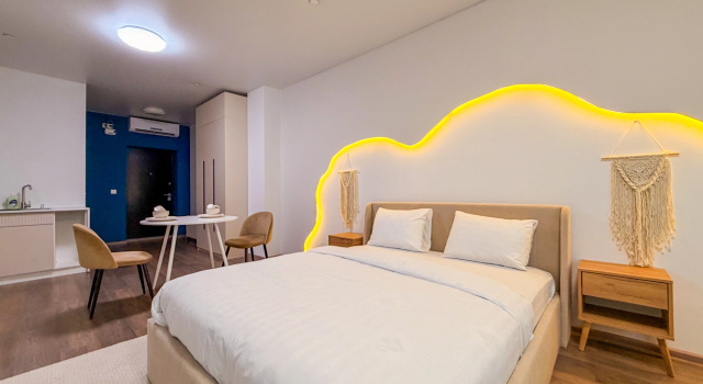 Апартаменты Radius central house / Малышева 42а, Забронировать Апартаменты/квартира Екатеринбург Городской округ Екатеринбург, рядом с Торговый центр «Гринвич»