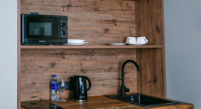 Dvoulůžkový s manželskou postelí Apartmán Salut Touristic Hotel Complex