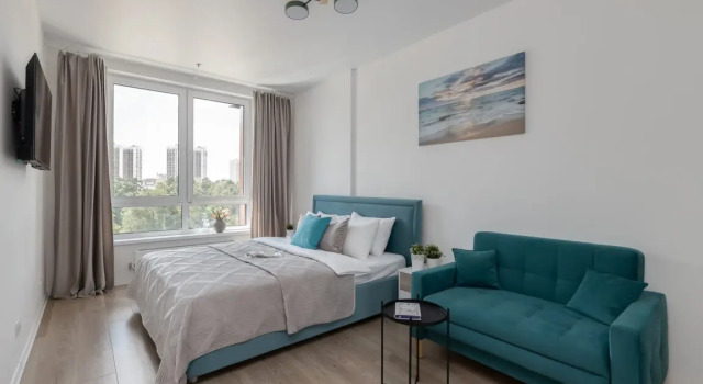 Moon River by Smart Lofts Moscow Apartment, Rezervovat Apartmán Hotely v Moskva s parkováním, poblíž Streshnevo MCC Station, Parkování